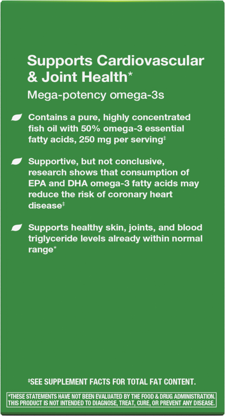 slide 2 of 5, Nature's Way Fisol Fish Oil, 180 ct