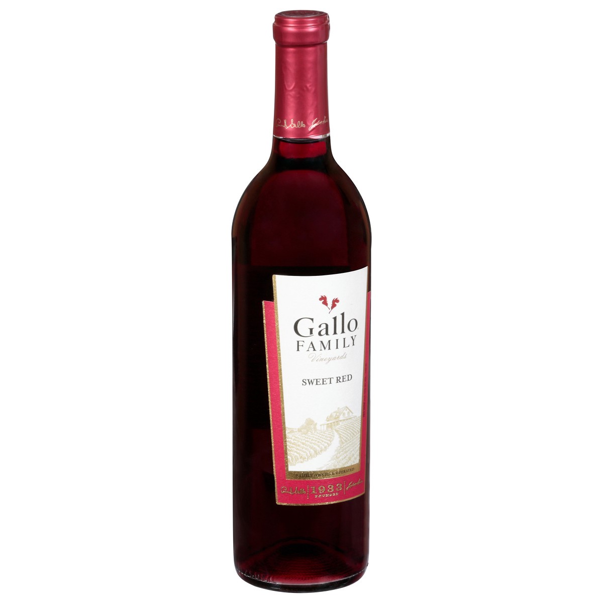 slide 4 of 9, Gallo Family Vineyards Red Wine, 750 ml