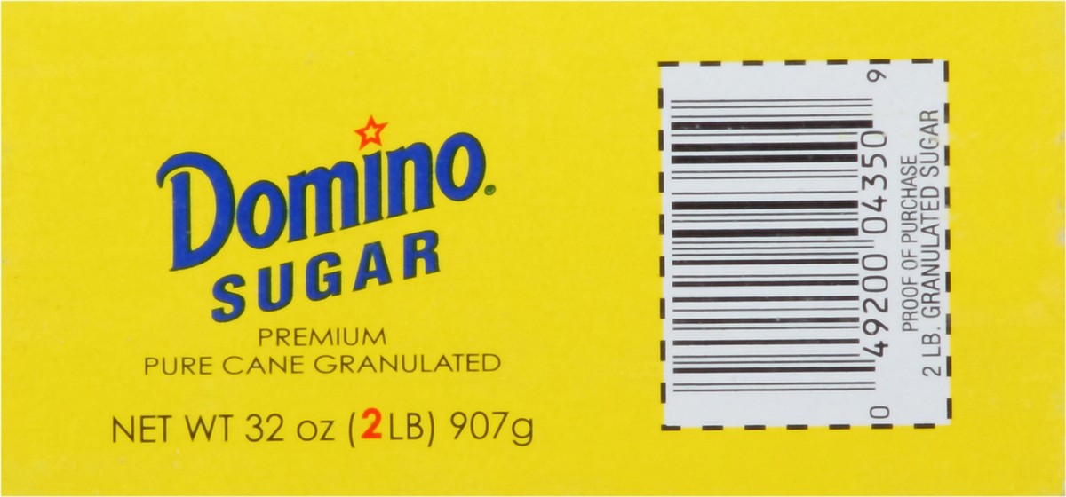 slide 4 of 9, Domino Pure Cane Granulated Sugar, 2 lb