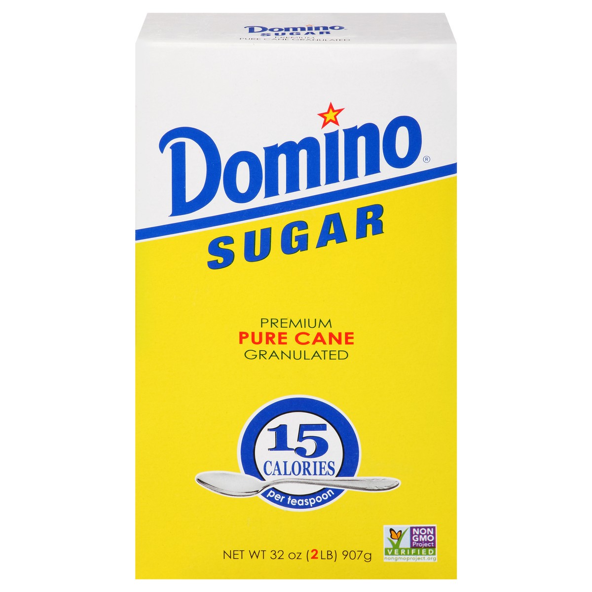 slide 1 of 9, Domino Pure Cane Granulated Sugar, 2 lb