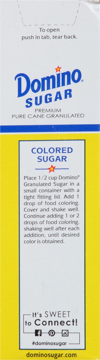 slide 7 of 9, Domino Pure Cane Granulated Sugar, 2 lb