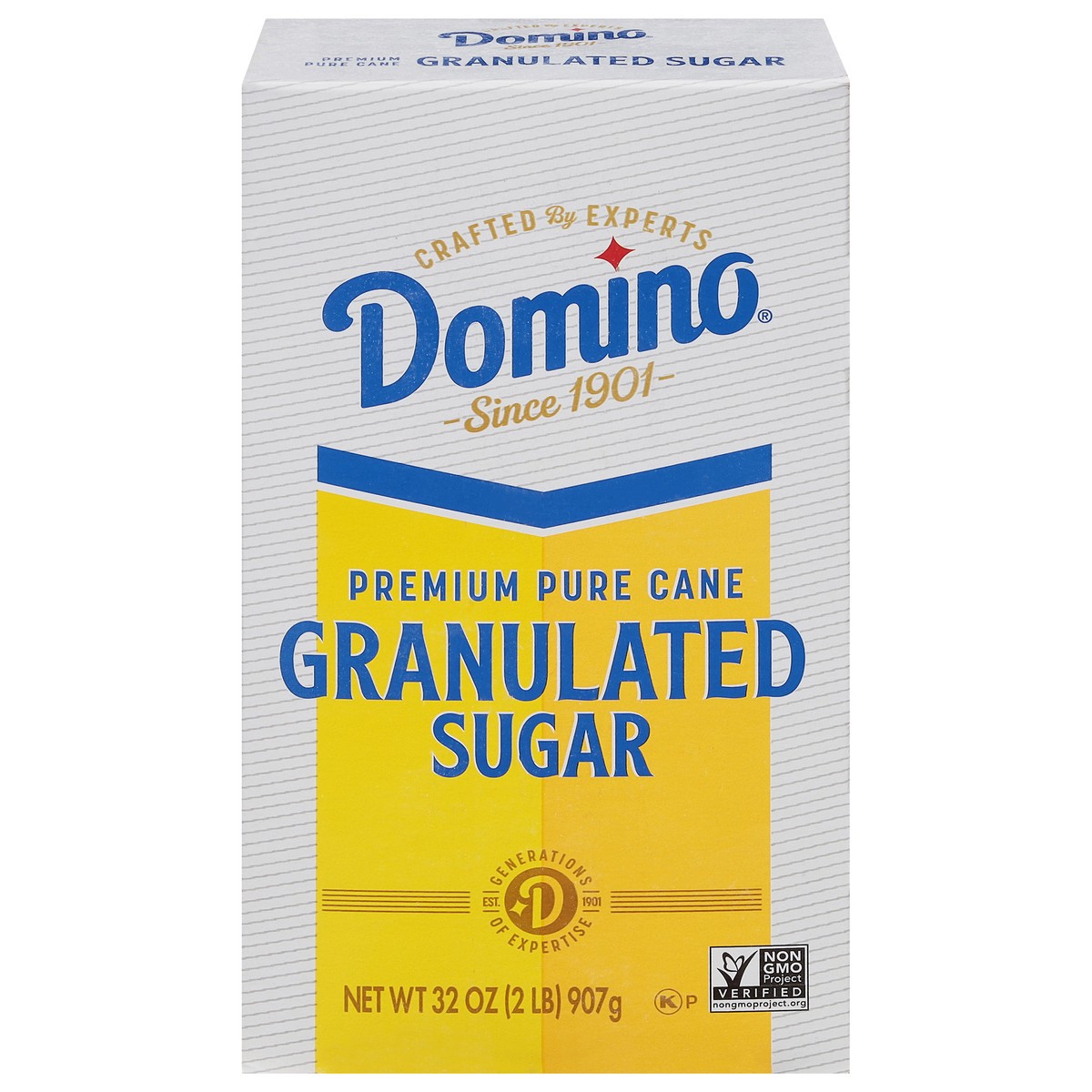 slide 1 of 9, Domino Premium Pure Cane Granulated Sugar 2 lb, 2 lb