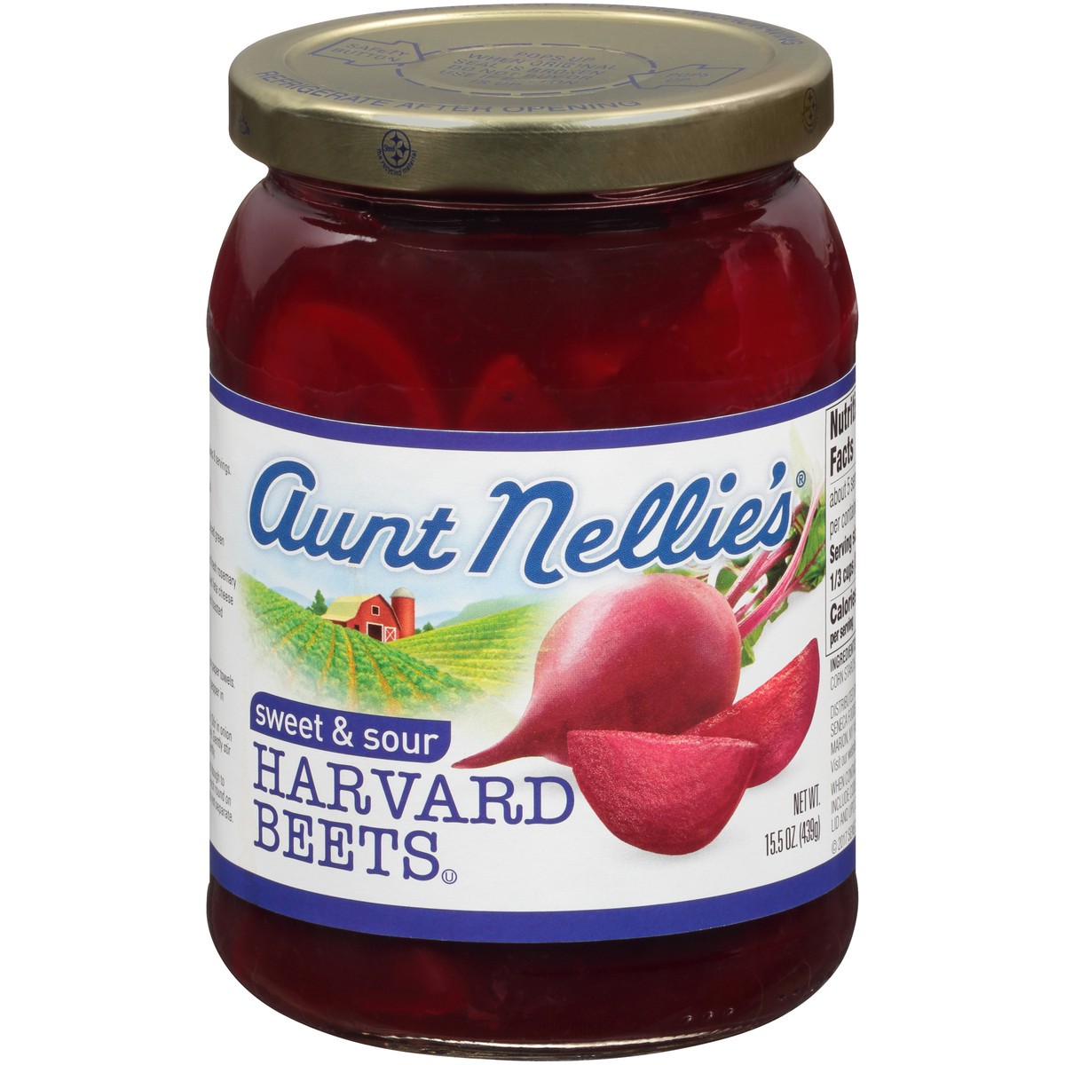 slide 1 of 2, Aunt Nellie's Sweet & Sour Harvard Beets, 15.5 oz