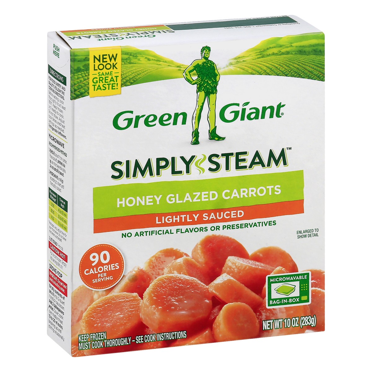 slide 6 of 13, Green Giant Simply Steam Lightly Sauced Honey Glazed Carrots 10 oz, 10 oz