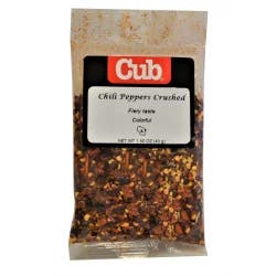 Cub Crushed Chili Peppers- 1.5 oz