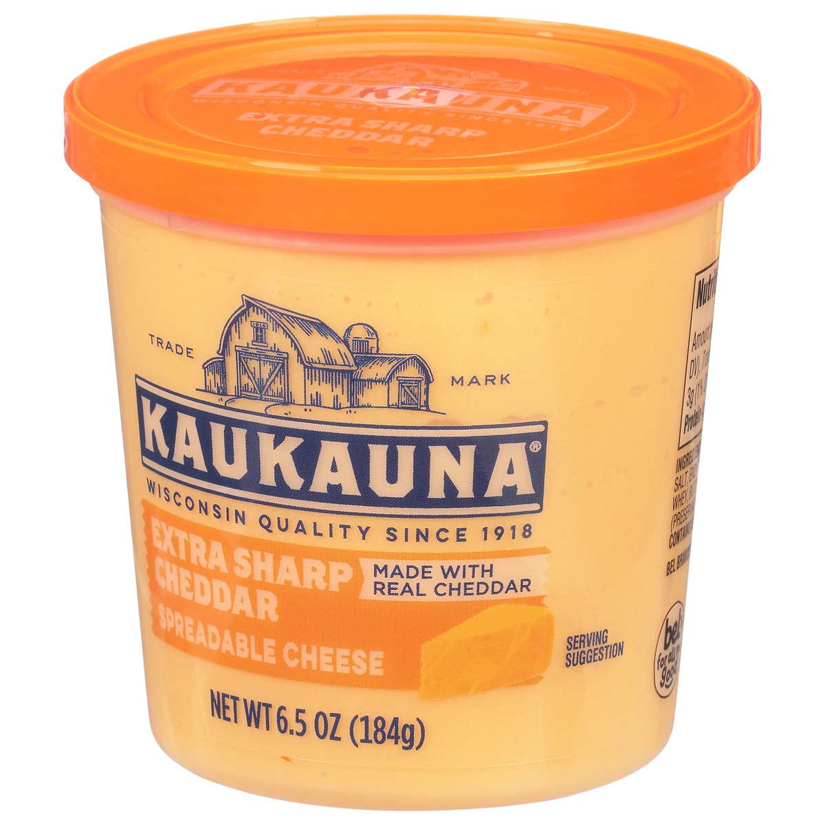 slide 3 of 9, Kaukauna Spreadable Cheese, 6.5 oz