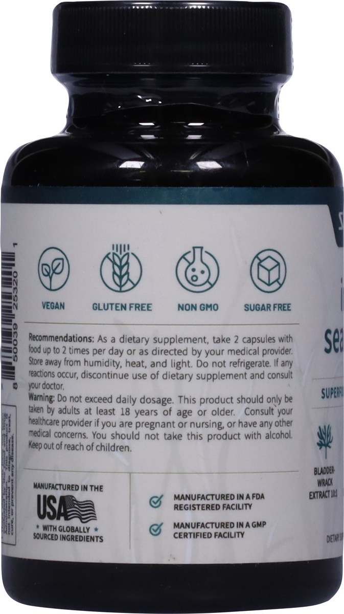 slide 11 of 13, Snap Irish Sea Moss 60 Capsules, 60 ct