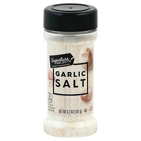 slide 1 of 1, Signature Select Salt Garlic, 5.7 oz