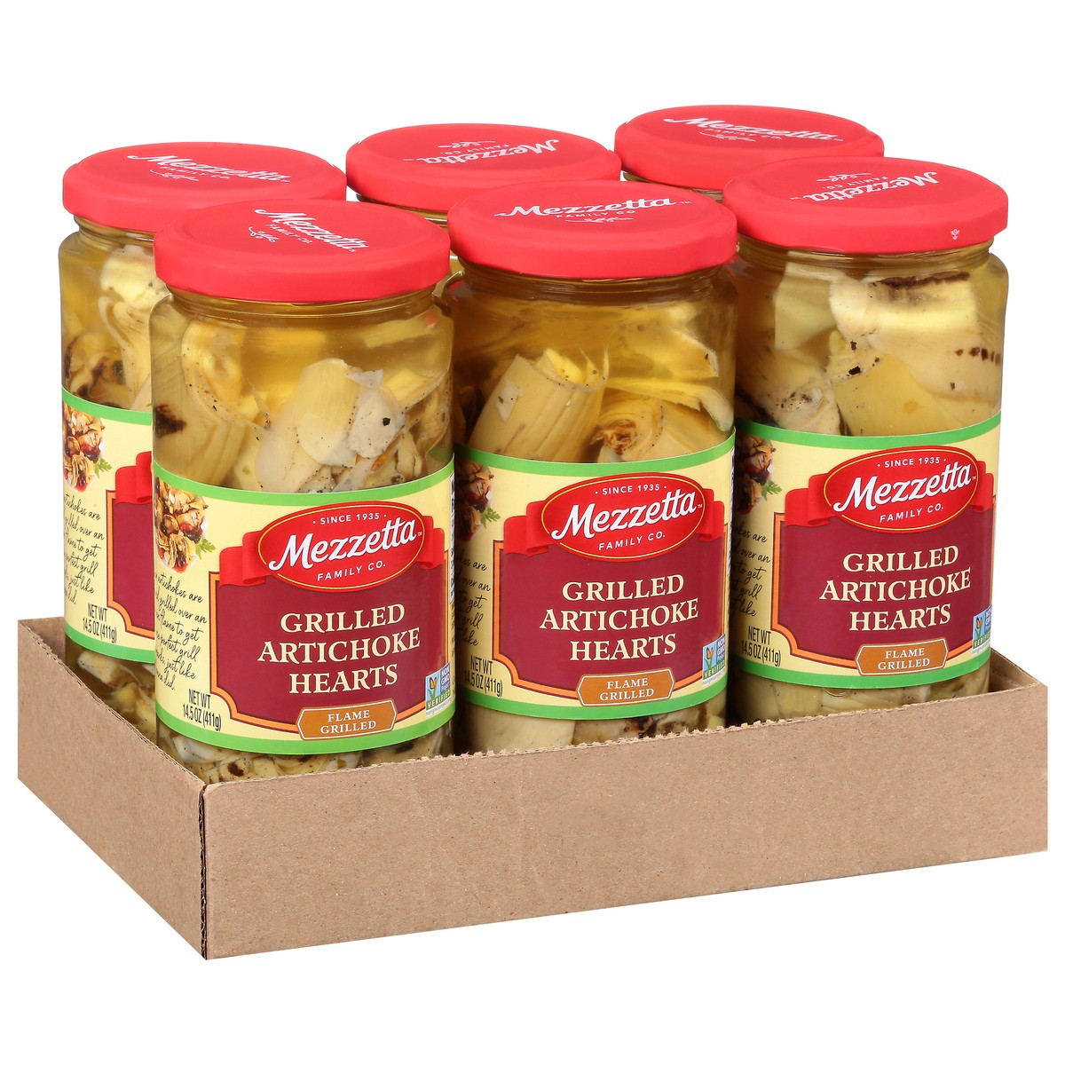 slide 2 of 9, Mezzetta Grilled Artichokes 6 ea, 