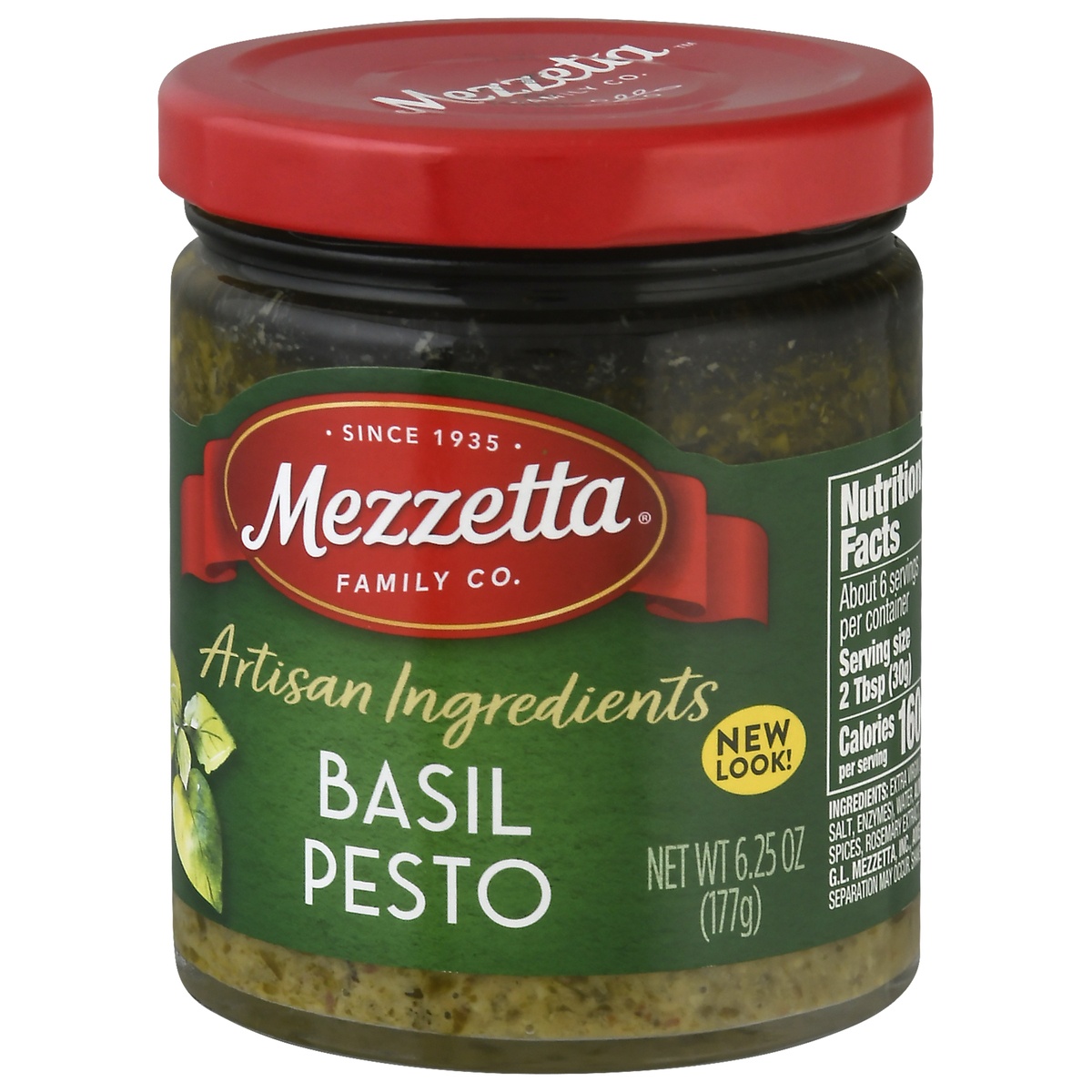 slide 3 of 10, Mezzetta Napa Valley Bistro Homemade Style Basil Pesto, 6.25 oz