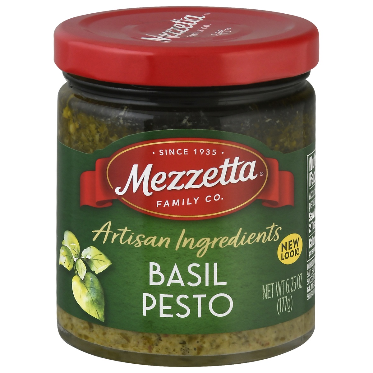 slide 1 of 10, Mezzetta Napa Valley Bistro Homemade Style Basil Pesto, 6.25 oz