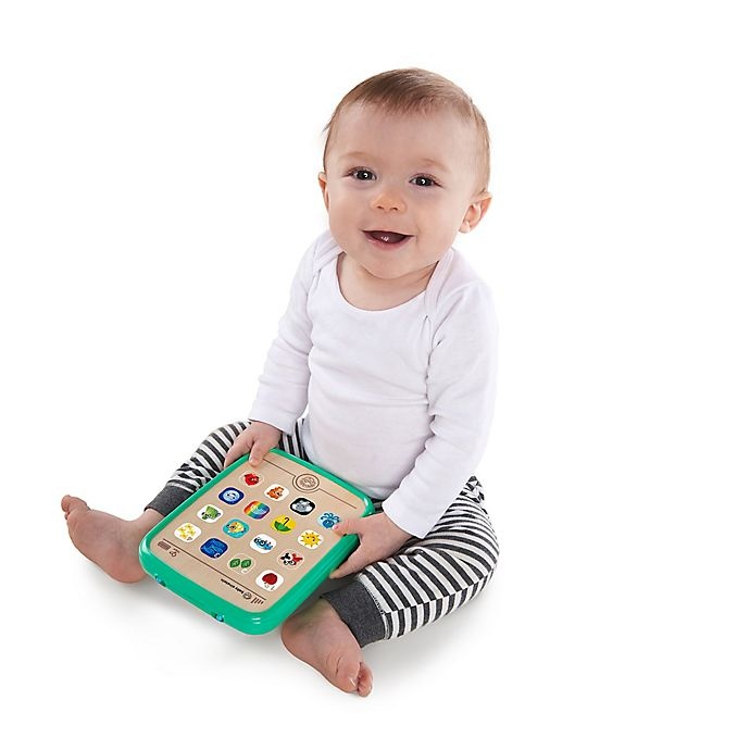 slide 5 of 11, Baby Einstein Magic Touch Curiosity Tablet Wooden Musical Toy, 1 ct