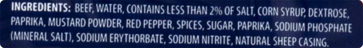 slide 7 of 11, Dietz & Watson Hot & Spicy Beef Smoked Sausage 12 oz, 