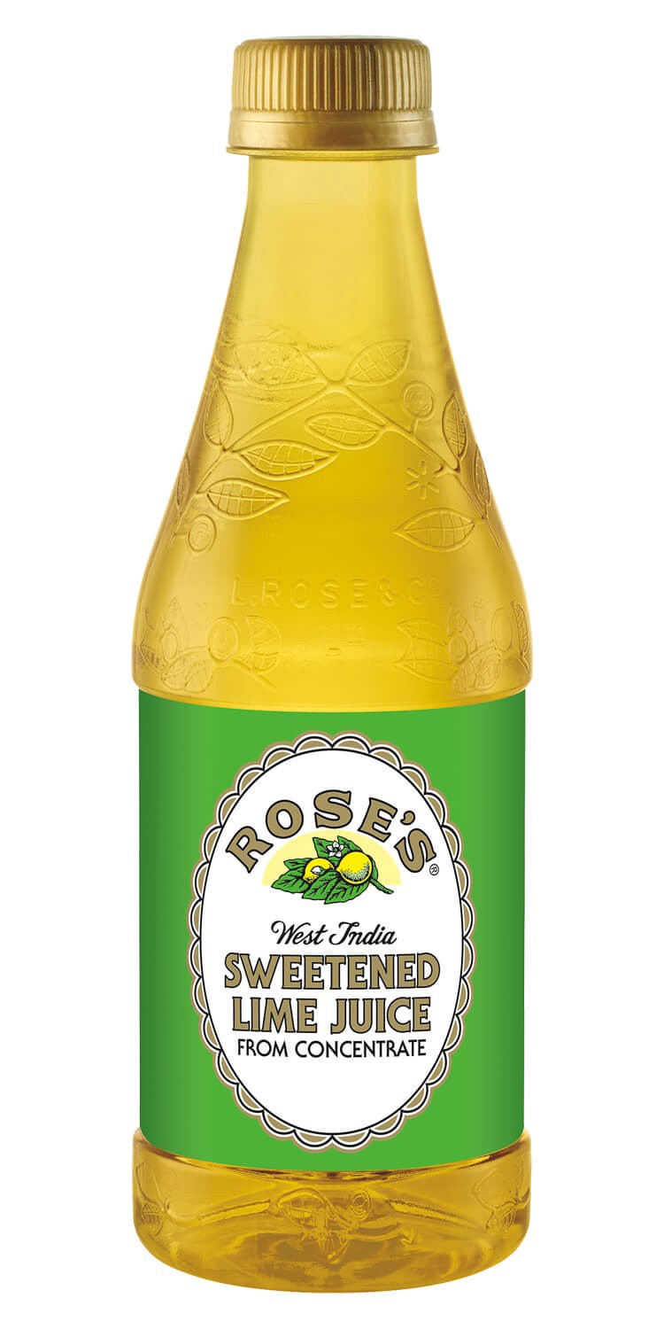 slide 1 of 1, Rose's West India Sweetened Lime Juice, 12 oz