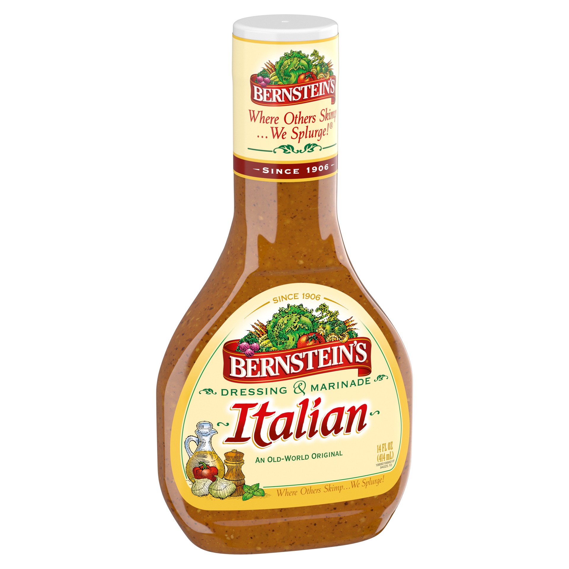 slide 5 of 5, Bernstein's Italian Dressing & Marinade 14 fl oz, 14 fl oz