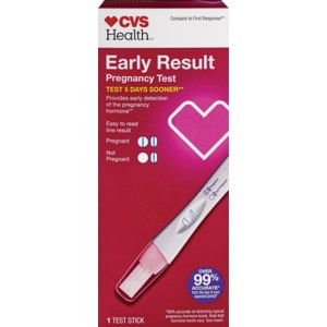 slide 1 of 1, CVS Health Early Result Pregnancy Test, 1 ct