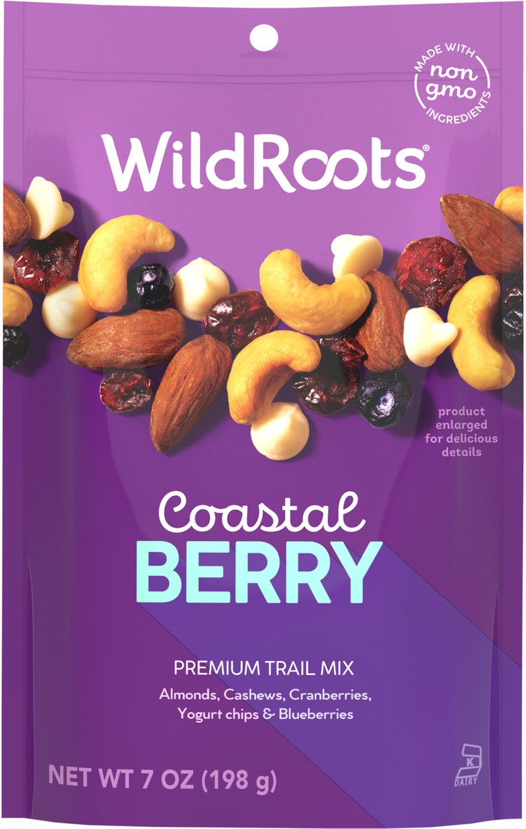 slide 3 of 3, WildRoots Coastal Berry Trail Mix, 7 oz