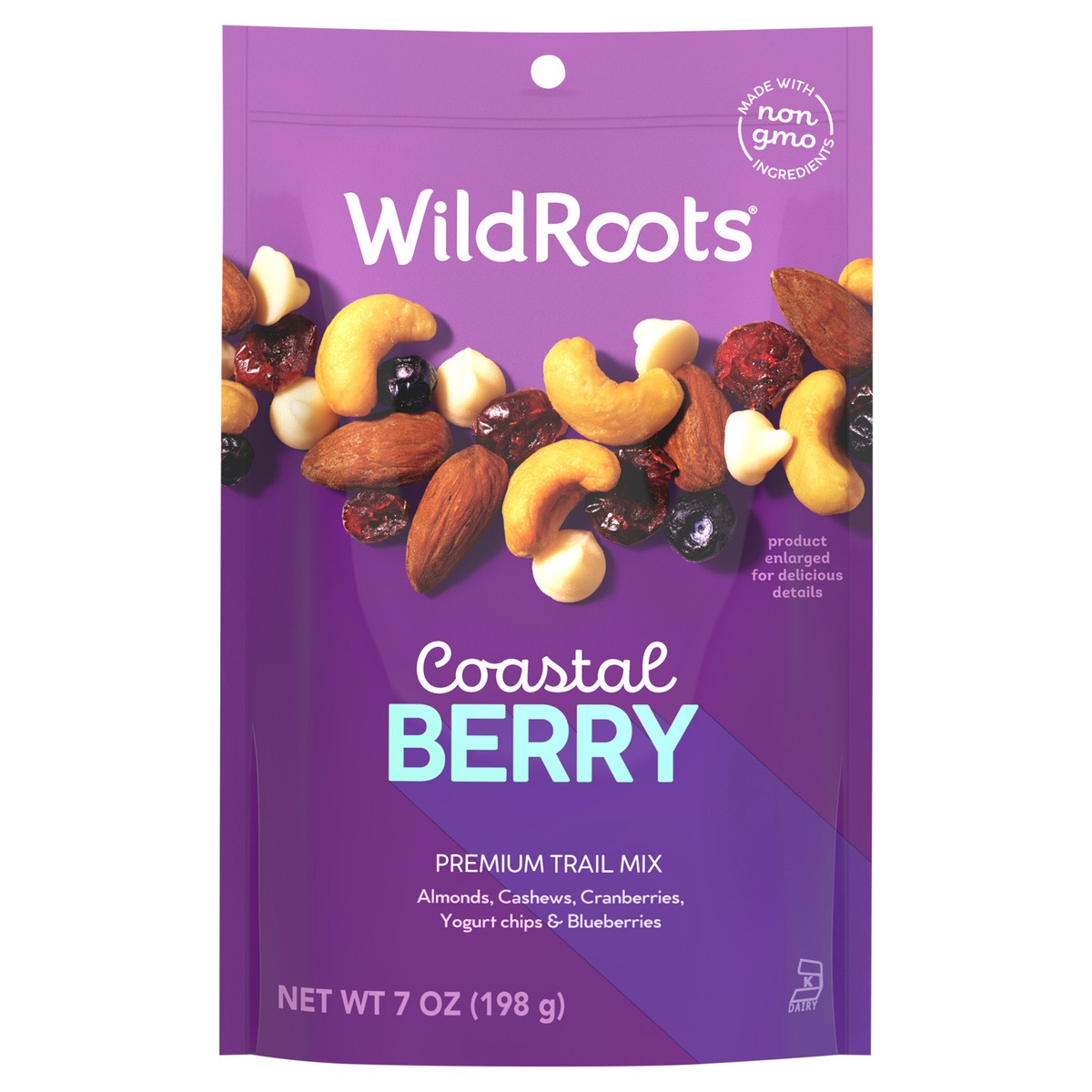 slide 1 of 3, WildRoots Coastal Berry Trail Mix, 7 oz