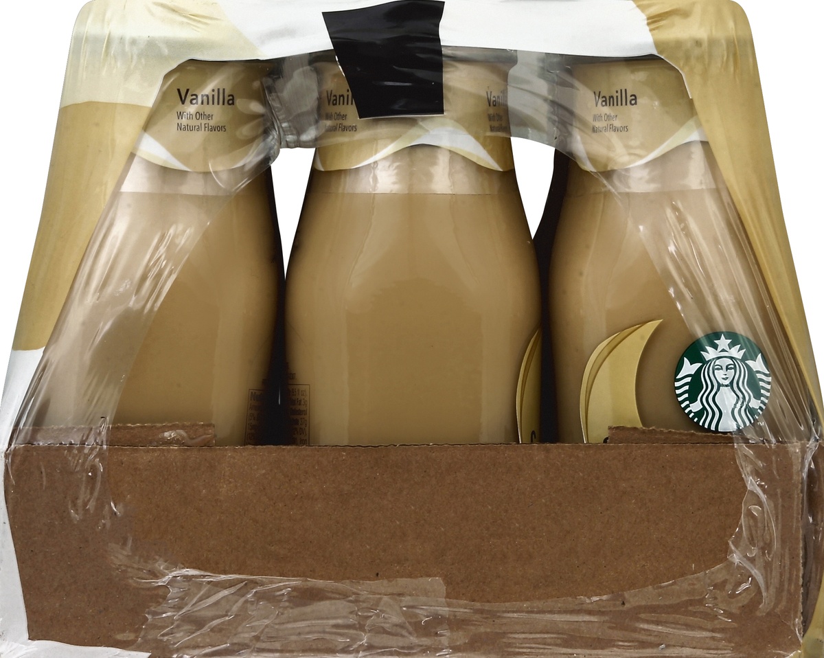 Starbucks Vanilla Frappuccino Coffee Drink 9.5 oz Bottles - Shop Coffee at  H-E-B