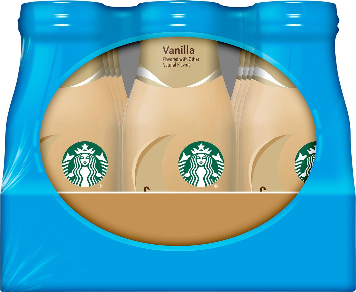 slide 3 of 3, Starbucks Frappuccino Chilled Coffee Drink, Vanilla 9.5 Fl Oz 12 Count, 114 oz