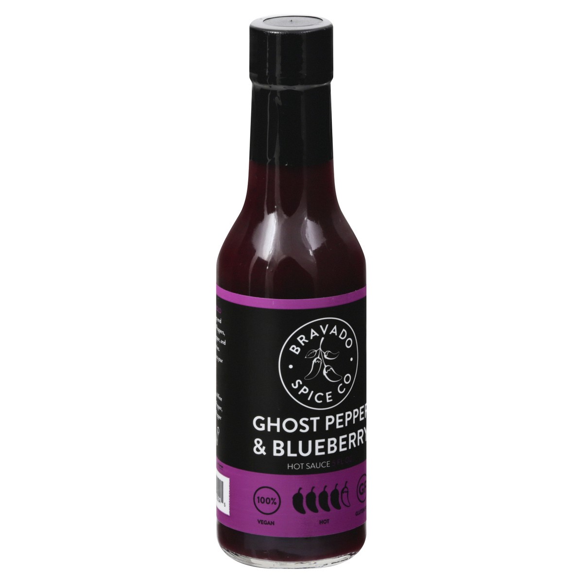 slide 2 of 9, Bravado Spice Co Bravado Ghost Pepper & Blueberry Hot Sauce, 5 fl oz