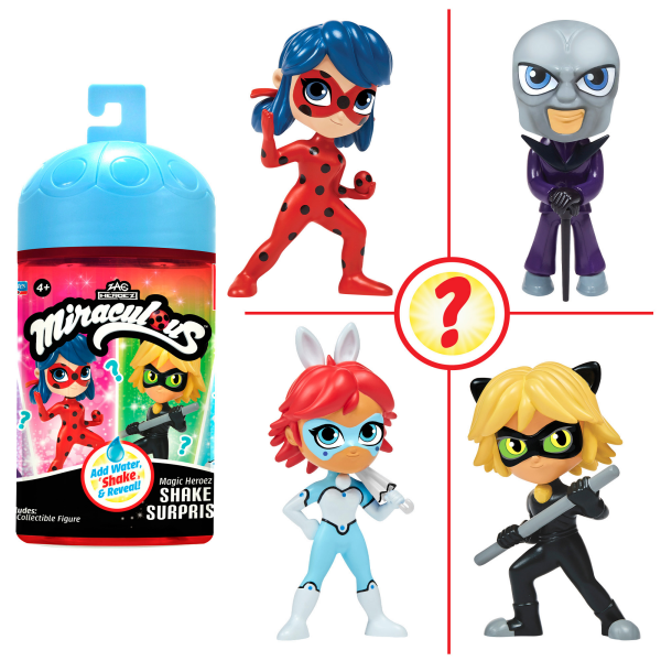 slide 5 of 17, Miraculous Magic Heroez Shake Surprise, 1 ct