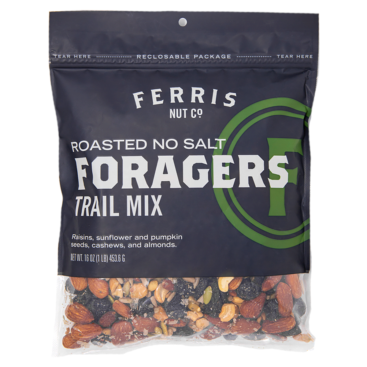 slide 1 of 1, Ferris Nut Co. Foragers Mix, 16 oz