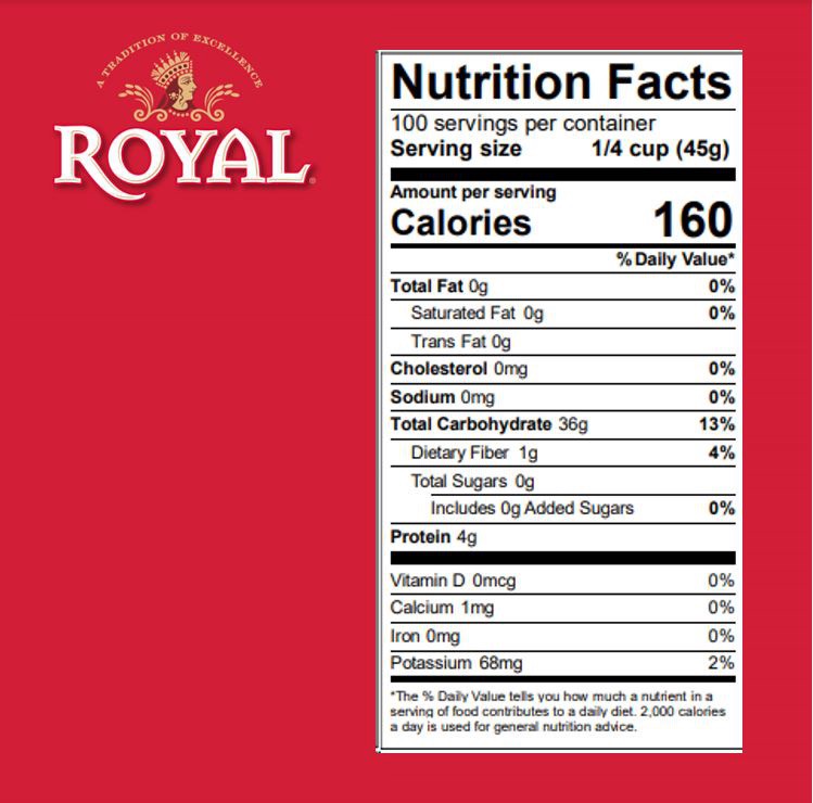 slide 4 of 6, Royal Sella Basmati Rice, 10 lb