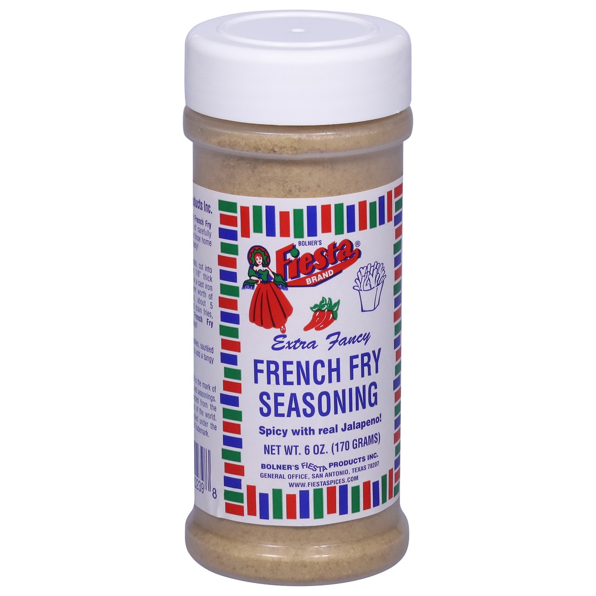 slide 4 of 12, Bolner's Fiesta Brand Extra Fancy French Fry Seasoning 6 oz, 6 oz