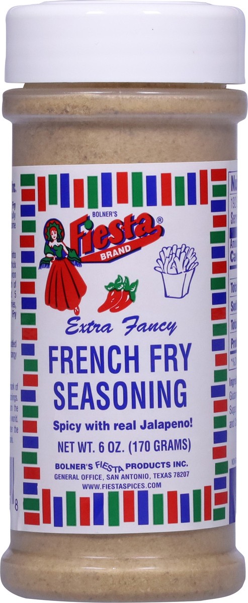 slide 6 of 12, Bolner's Fiesta Brand Extra Fancy French Fry Seasoning 6 oz, 6 oz