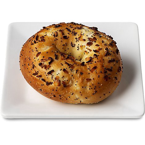 slide 1 of 1, Bakery Fresh Onion Bagel - Each (available between 6 AM to 2 PM), 1 ct
