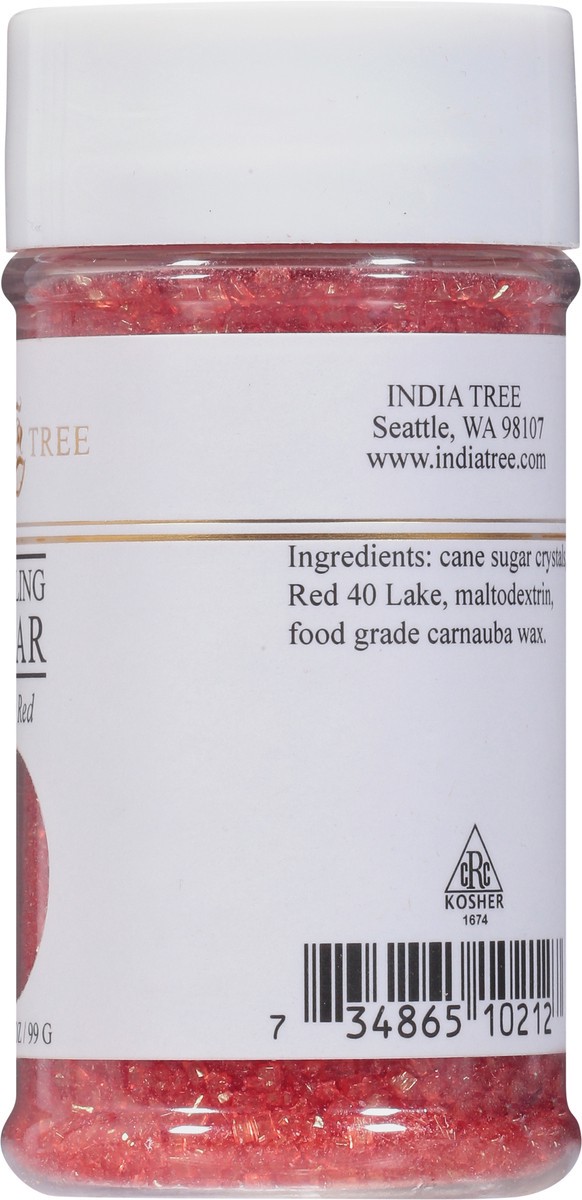 slide 8 of 9, India Tree Red Sparkling Sugar - 3 Oz, 3 oz