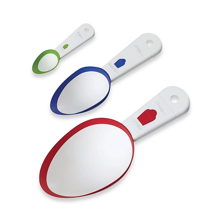 slide 1 of 2, Wilton Scoop-It Batter Spoon Set, 3 ct