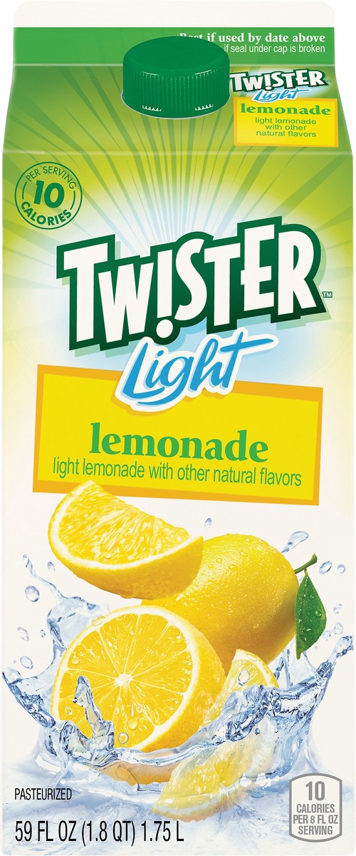 slide 4 of 5, Tw!ster Light Lemonade 59 Fluid Ounce Paper Carton - 59 oz, 59 oz