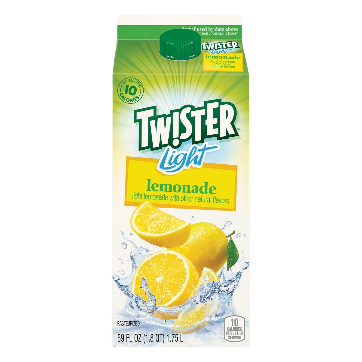 slide 2 of 5, Tw!ster Light Lemonade 59 Fluid Ounce Paper Carton - 59 oz, 59 oz