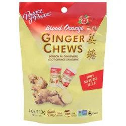 Prince of Peace Blood Orange Ginger Chews 4 oz