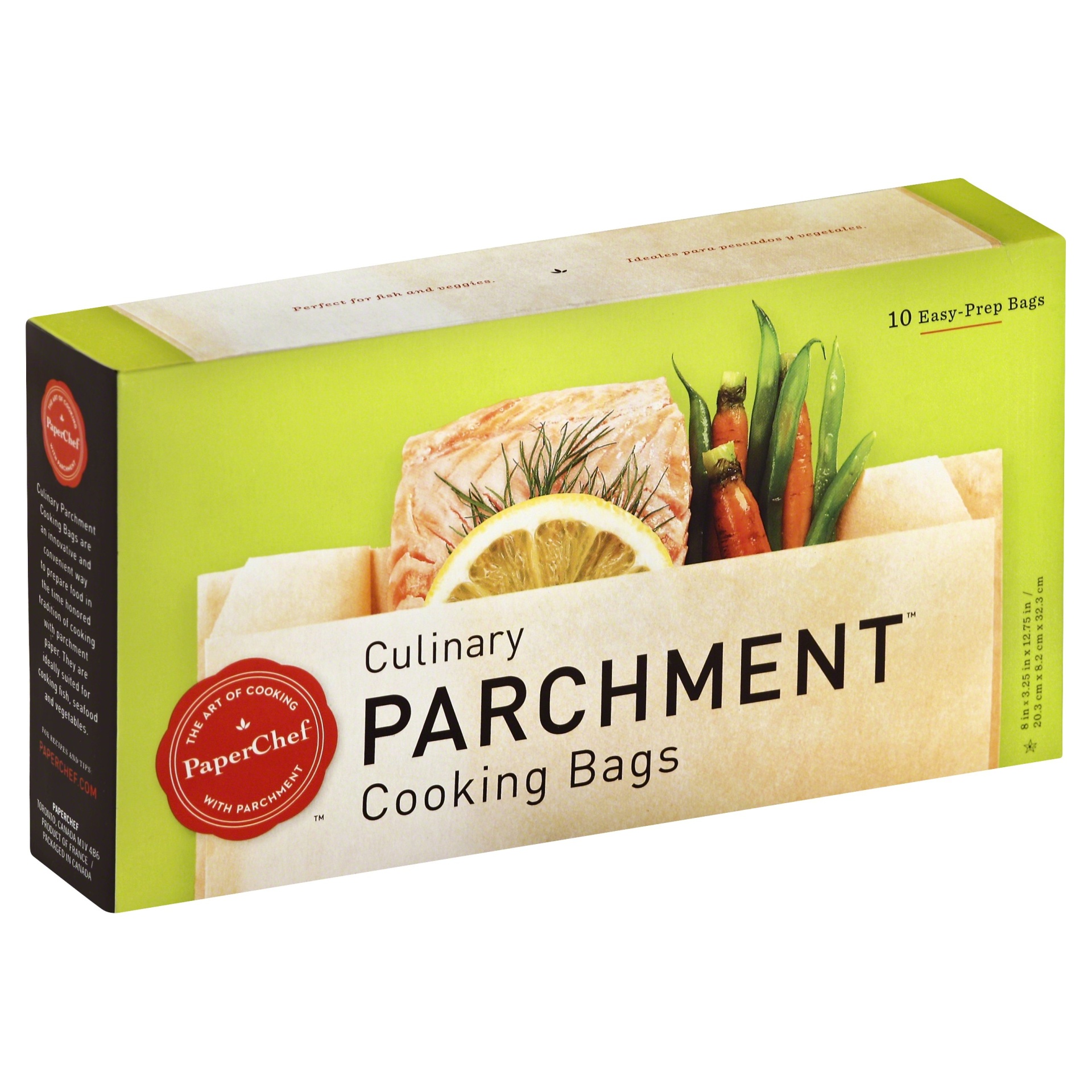 slide 1 of 1, PaperChef Culinary Parchment Cooking Bags, 10 ct