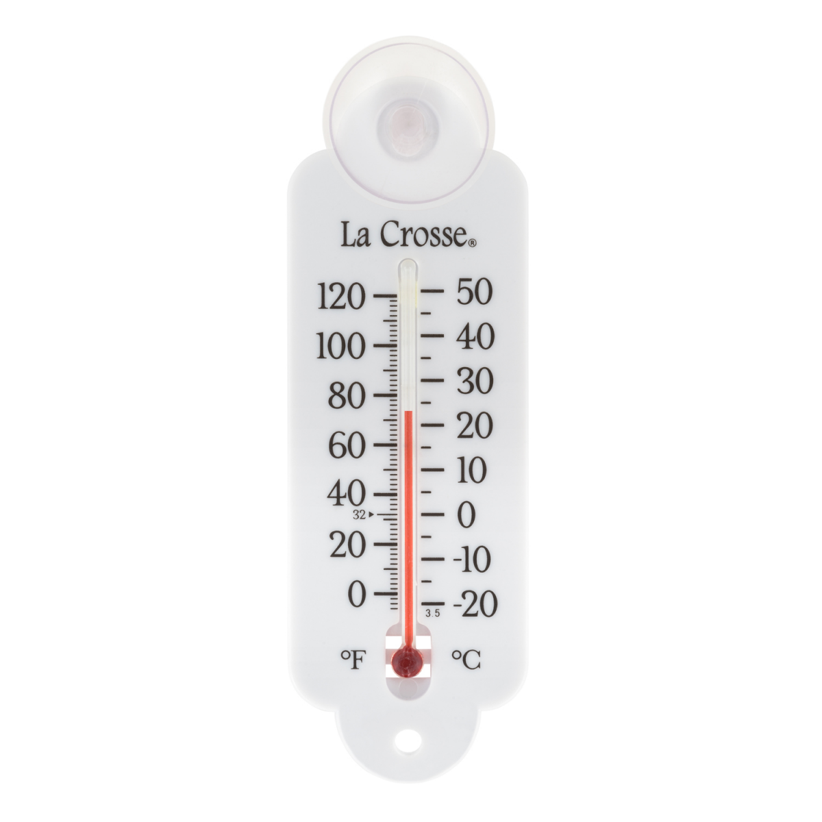 slide 1 of 9, 4" Small Tube Thermometer, 4 in