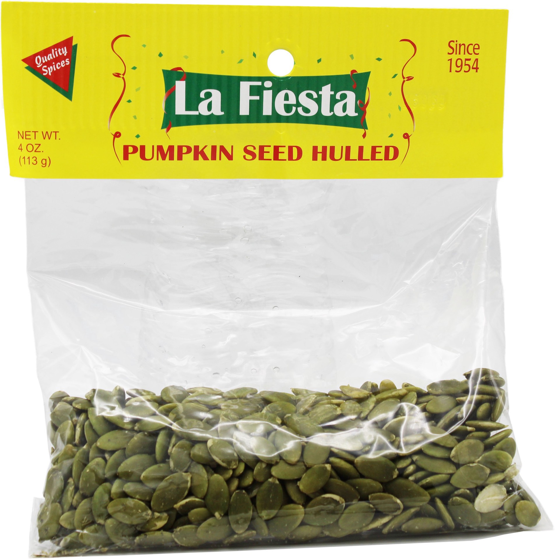slide 1 of 1, La Fiesta Pumpkin Seed Hulled, 4 oz