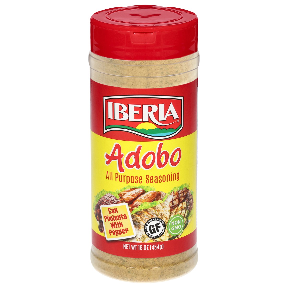 slide 3 of 13, Iberia Adobo All Purpose Seasoning 16 oz, 16 oz