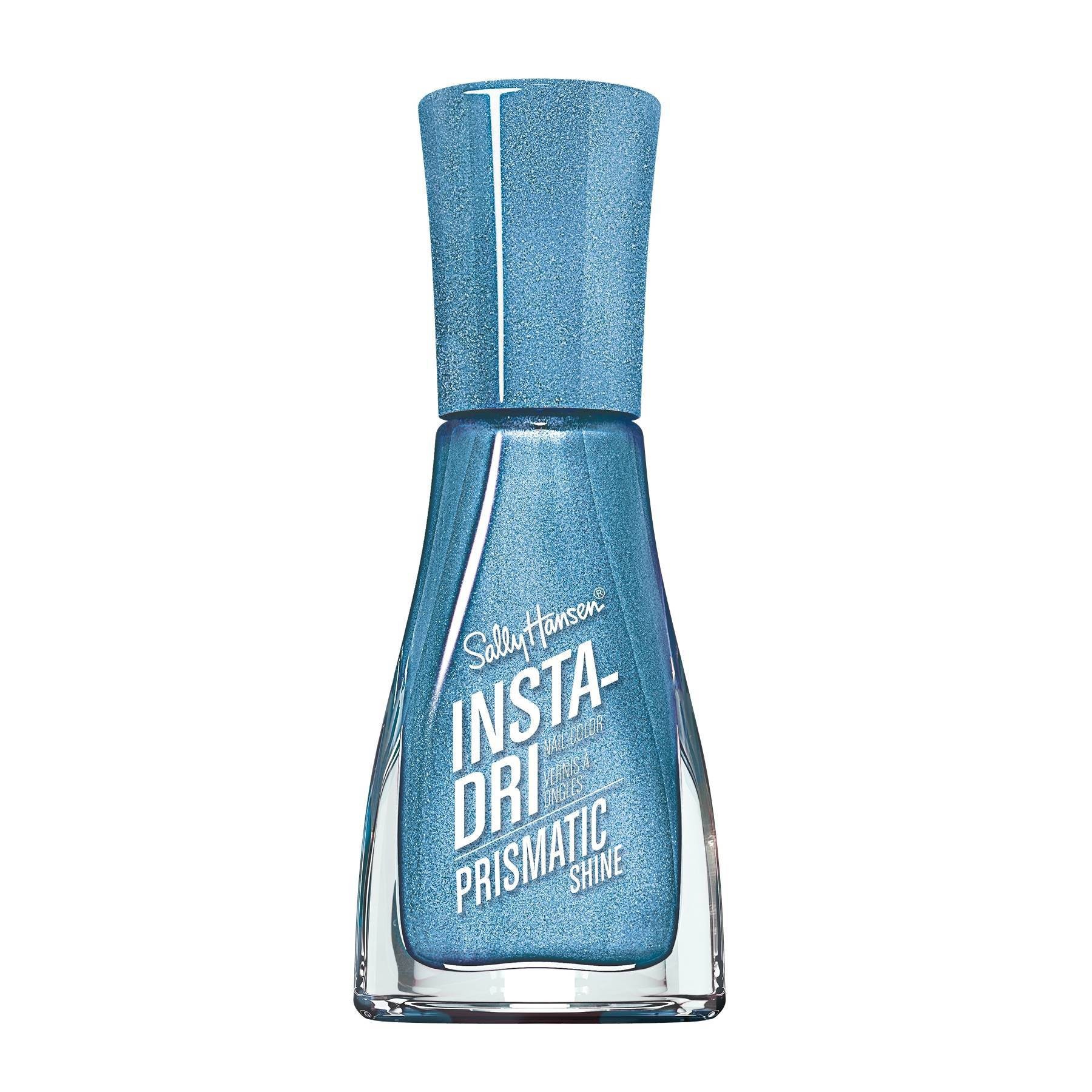 slide 1 of 5, Sally Hansen Insta-Dri Prismatic Shine Cosmic Blu 025 Nair Color 9.17 ml, 9.17 ml