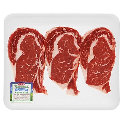 slide 1 of 1, H-E-B Thin Cut Boneless Rib Eye Steak, per lb