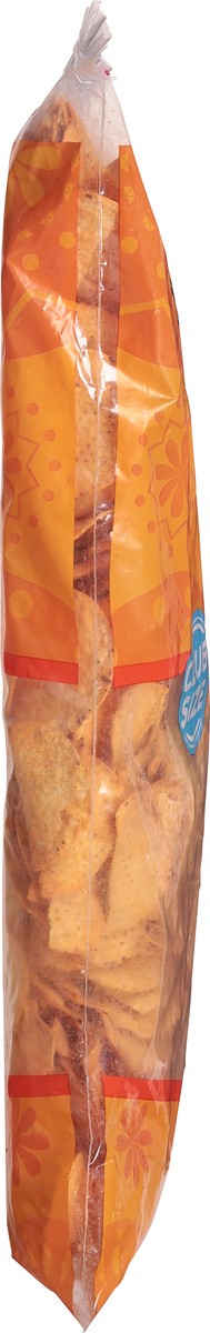 slide 3 of 14, First Street Yellow Round Nacho Tortilla Chips, 48 oz