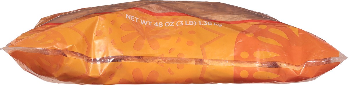 slide 5 of 14, First Street Yellow Round Nacho Tortilla Chips, 48 oz