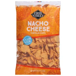 First Street Yellow Round Nacho Tortilla Chips