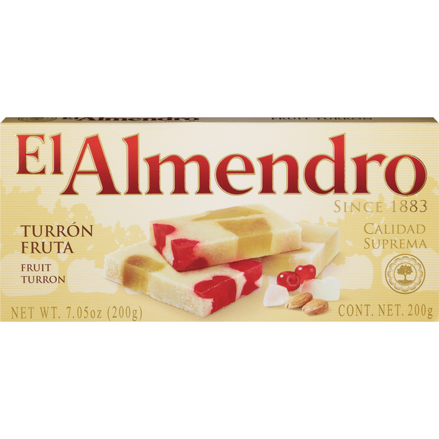 slide 1 of 1, El Almendro Fruit Turron, 7 oz