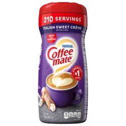 Nestle Coffee mate Italian Sweet Creme Powder Coffee Creamer, 15 Ounce