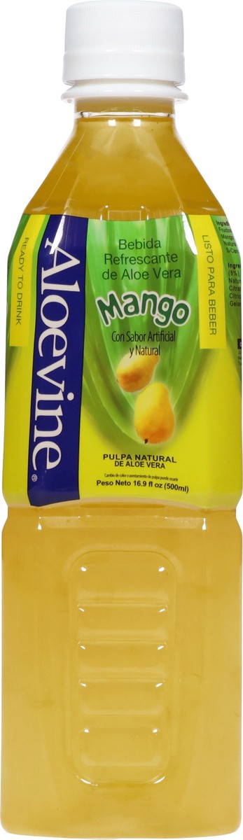 slide 6 of 13, Aloevine Refreshing Mango Aloe Vera Drink 16.9 fl oz, 16.9 fl oz