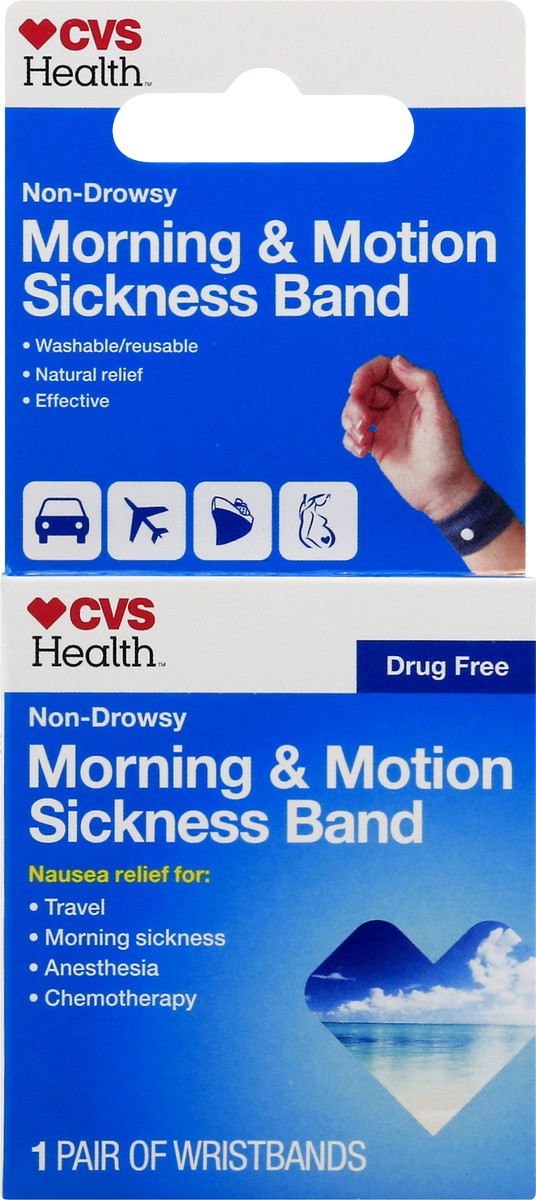 slide 1 of 11, CVS Health Morning & Motion Sickness Bands, 2 Ct, 2 ct