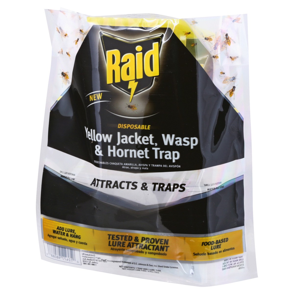 slide 11 of 11, Raid Disposable Yellow Jacket, Wasp & Hornet Trap 1 ea, 1 ct